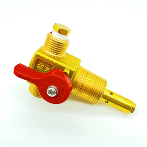 Válvula dispensadora de pressão do cilindro QF-T1Z CNG com dispositivo limitador de fluxo